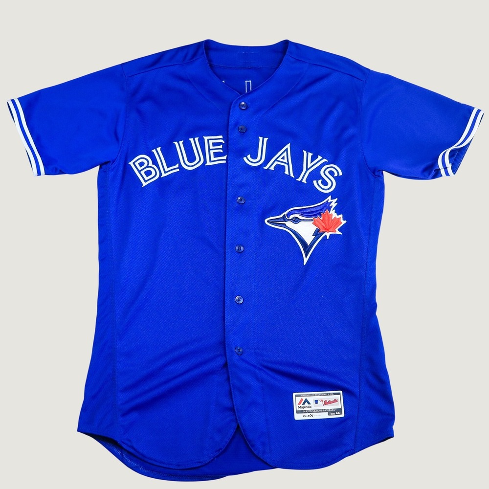 Majestic Authentic On Field Josh Donaldson Toronto Blue Jays Flex Base Jersey 44
